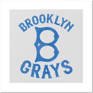 Defunct Brooklyn Grays Baseball Team Posters and Art